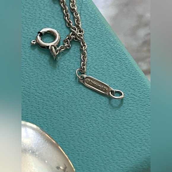 Tiffany & Co. Double Heart Cutout Pendant Necklace - Picture 5 of 6